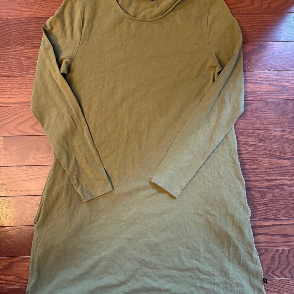 Women’s United by Blue Green Longsleeve Midi Dress Size Small